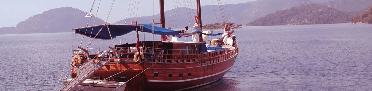 GULET CRUISE ON THE AEGEAN COASTLINE, Turkey